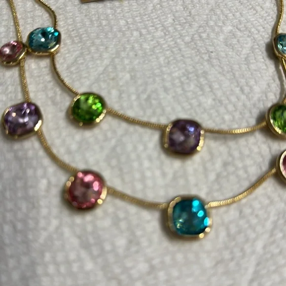 🎉 HP! Gorgeous Monet Necklace and Earrings Set 🎉 - Picture 2 of 3